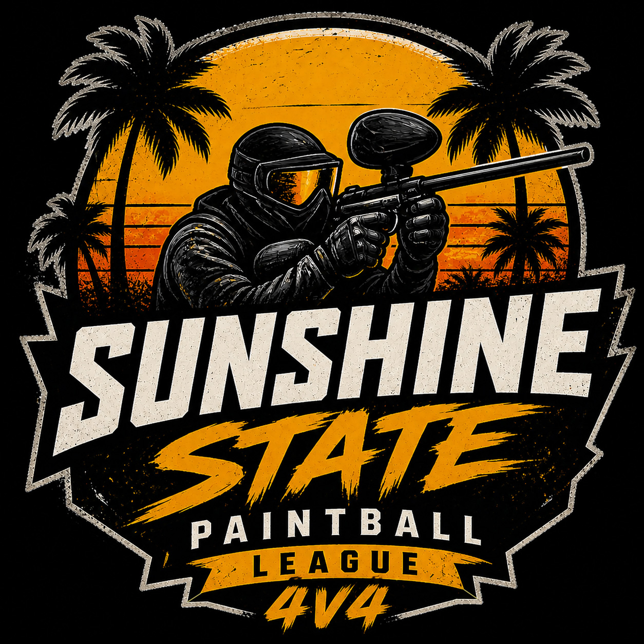 SUNSHINE STATE PAINTBALL LEAGUES logo